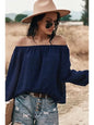 Top con spalle scoperte